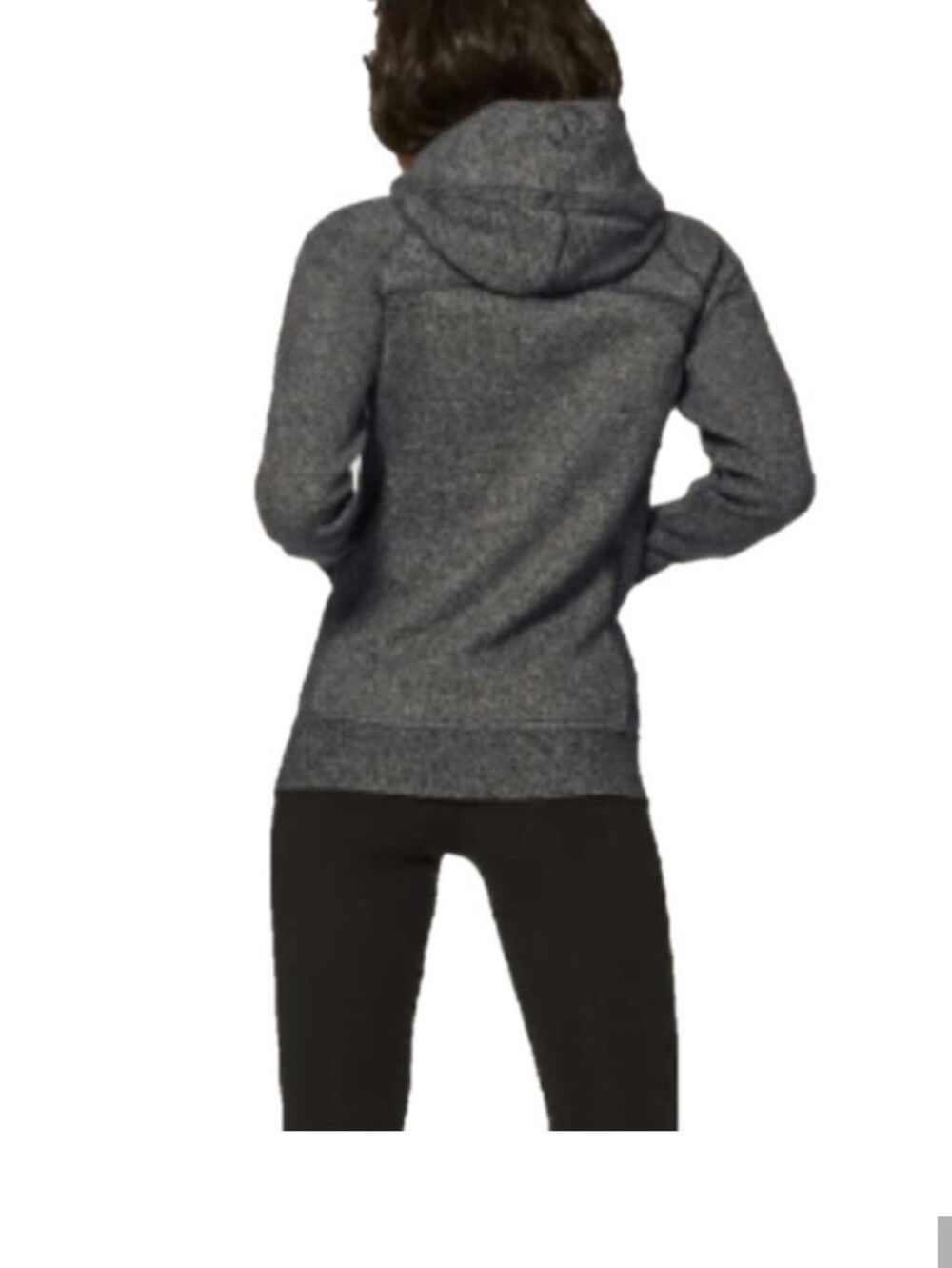 lululemon athletica Heathered Gray Scuba Full-Zip Hooded Jacket Sz.6 - Picture 2 of 8
